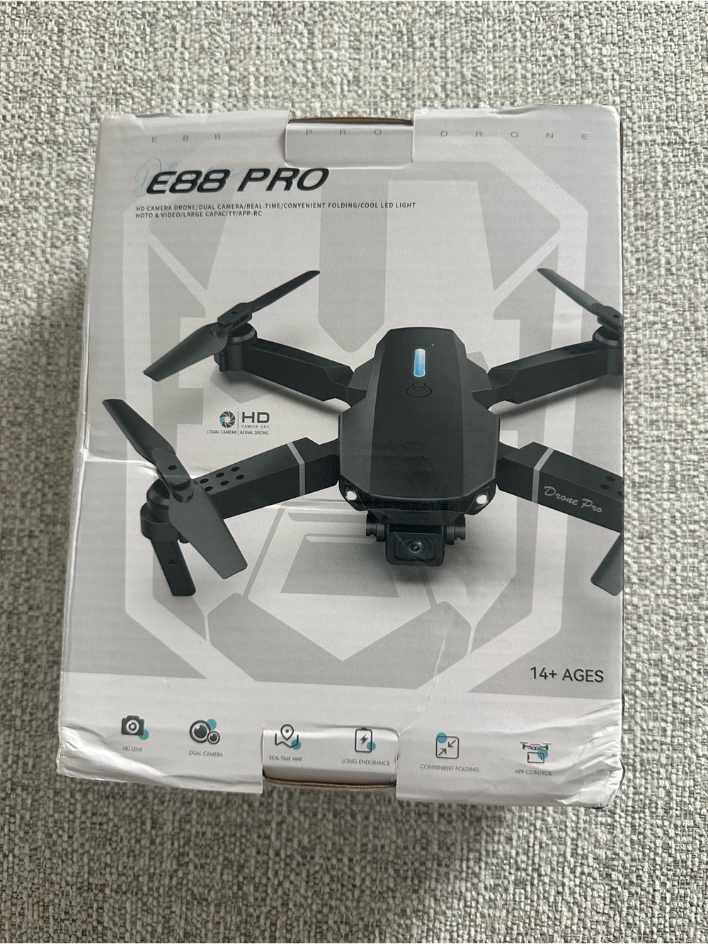 Source Unknown E88 Pro Kids Drone in Black